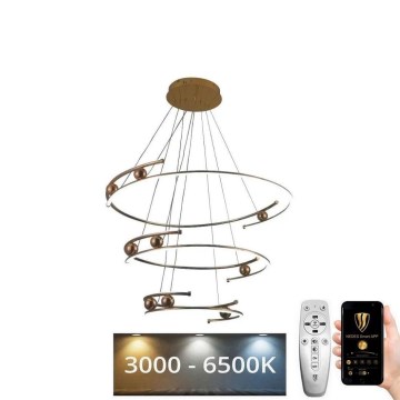 Dimbare LED hanglamp aan een koord LED/170W/230V 3000-6500K + afstandsbediening