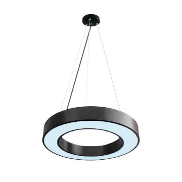 Dimbare LED hanglamp aan een koord LED/45W/230V 3000-6500K zwart + afstandsbediening