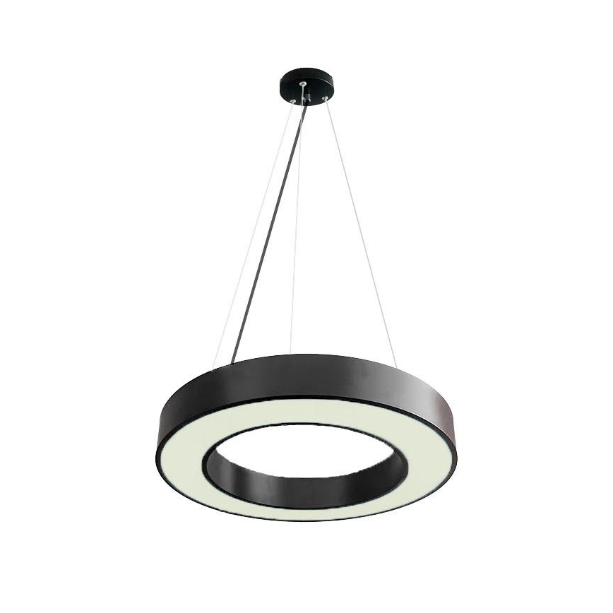 Dimbare LED hanglamp aan een koord LED/45W/230V 3000-6500K zwart + afstandsbediening