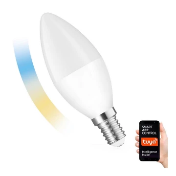 Dimbare LED Lamp  E14/5W/230V 2700-6500K Wi-Fi Tuya