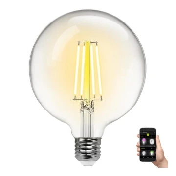 Dimbare LED Lamp FILAMENT G125 E27/6W/230V 2700-6500K Wi-Fi - Aigostar