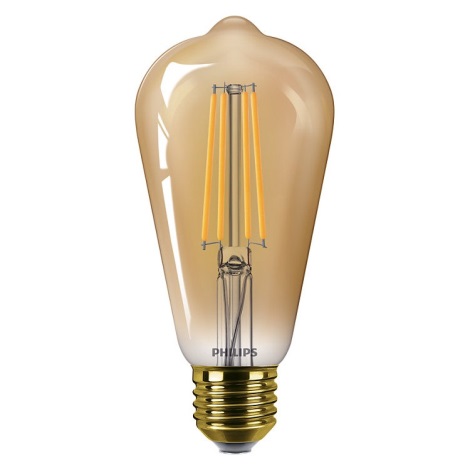 Immigratie baseren Ernest Shackleton Dimbare LED Lamp Philips ST64 E27/5,8W/230V 2200K | Lampenmanie