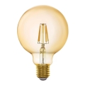 Dimbare LED Lamp VINTAGE G95 E27/5,5W/230V 2200K - Eglo 33834