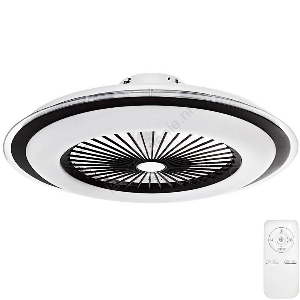 Dimbare LED Plafond Lamp met Ventilator ZONDA LED/65W/230V