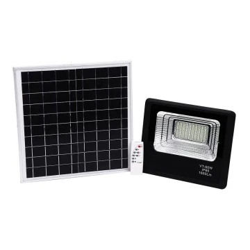 Dimbare LED Solar Schijnwerper LED/20W/6,4V 4000K IP65 + afstandsbediening