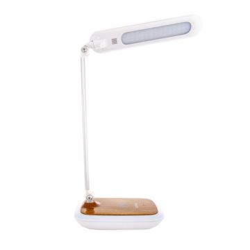 Dimbare LED Tafel Lamp met Draadloos Opladen DIPLOMAT LED/17W/230V 3000-5000K