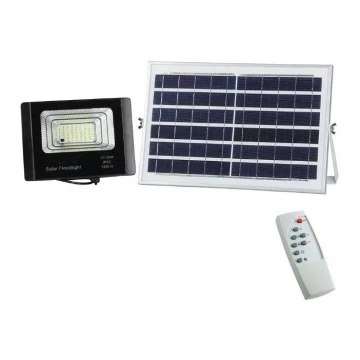 Dimbare Solar LED Lamp voor Buiten LED/12W/3,2V 6000K IP65 + afstandsbediening