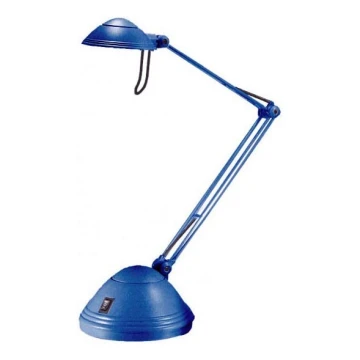 Dimbare tafellamp ELA 1xGY6,35/50W/230V/12V blauw