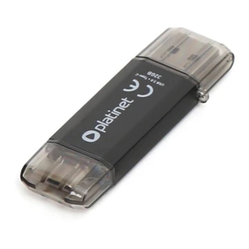 Dubbele flashdrive USB 3.0 + USB-C 32GB
