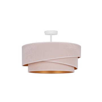 Duolla - Bevestigde hanglamp KOBO 1xE27/15W/230V diameter 45 cm crème