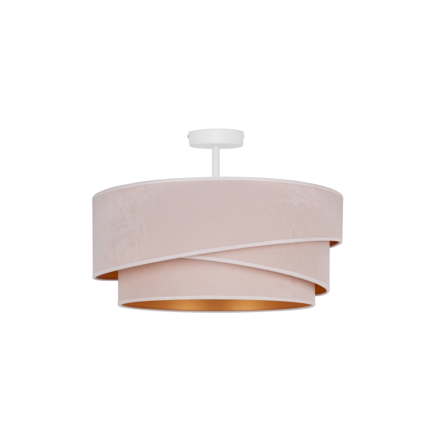 Duolla - Bevestigde hanglamp KOBO 1xE27/15W/230V diameter 45 cm crème