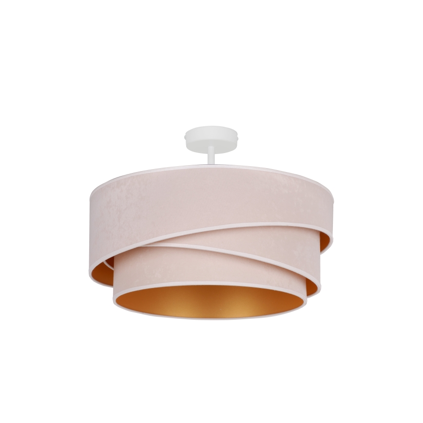 Duolla - Bevestigde hanglamp KOBO 1xE27/15W/230V diameter 45 cm crème