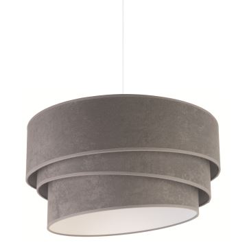 Duolla - Hanglamp aan een koord DEVON 1xE27/40W/230V grijs