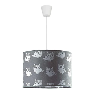 Duolla - Kinderhanglamp aan koord OWL 1xE27/40W/230V