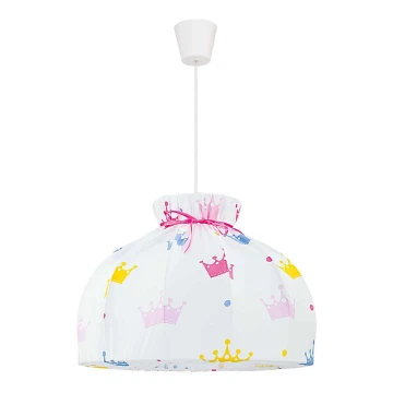 Duolla - Kinderhanglamp aan koord PRINCESS 1xE27/40W/230V