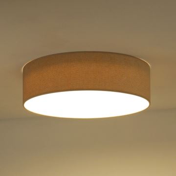 Duolla - LED Plafondlamp CORTINA LED/26W/230V diameter 30 cm 4000K beige