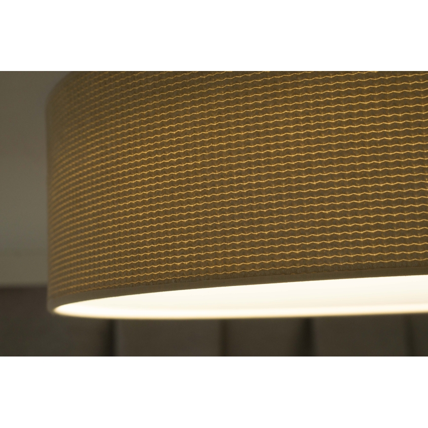 Duolla - LED Plafondlamp CORTINA LED/26W/230V diameter 30 cm 4000K beige