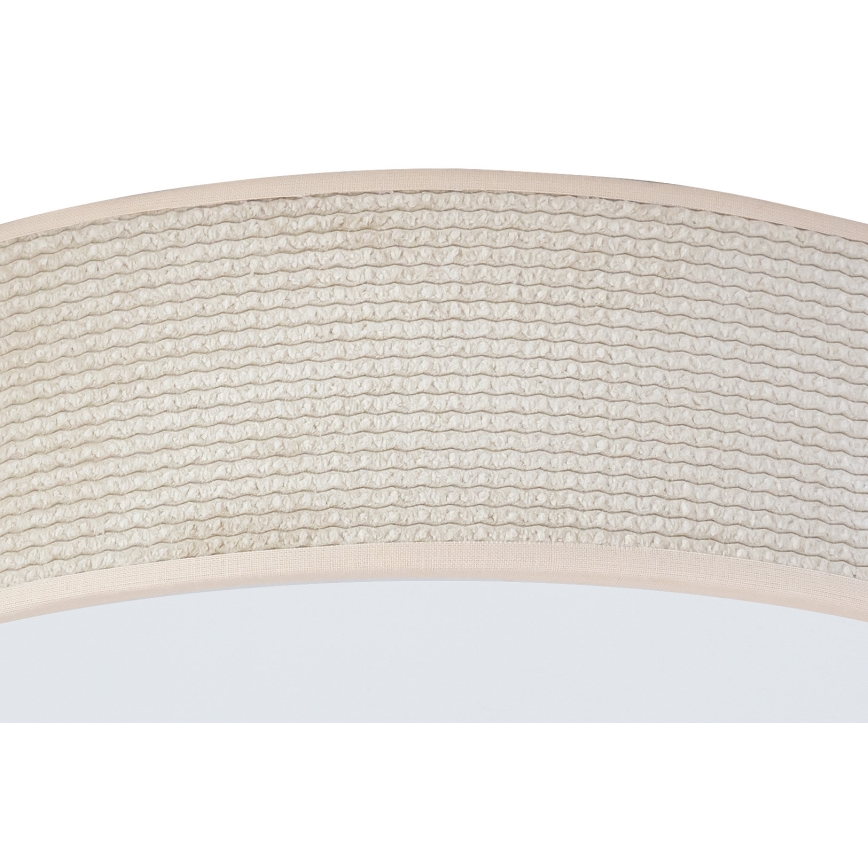 Duolla - LED Plafondlamp CORTINA LED/26W/230V diameter 30 cm 4000K beige