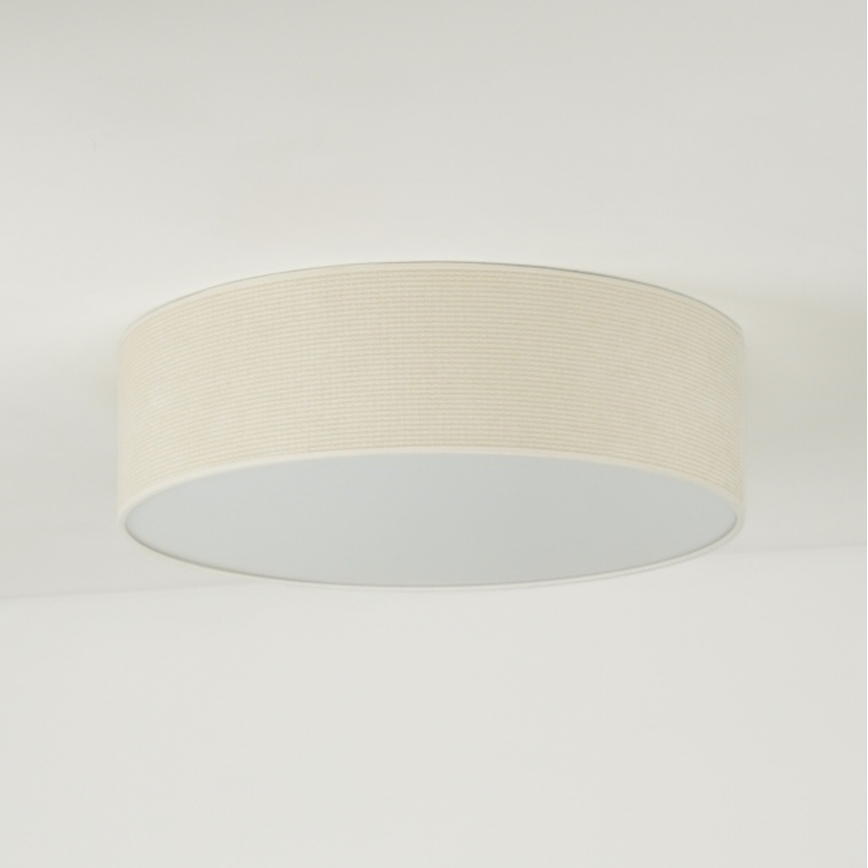 Duolla - LED Plafondlamp CORTINA LED/26W/230V diameter 30 cm 4000K crème