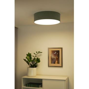 Duolla - LED Plafondlamp CORTINA LED/26W/230V diameter 30 cm 4000K turquoise