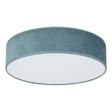 Duolla - LED Plafondlamp CORTINA LED/26W/230V diameter 30 cm 4000K turquoise