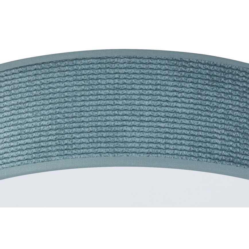 Duolla - LED Plafondlamp CORTINA LED/26W/230V diameter 30 cm 4000K turquoise