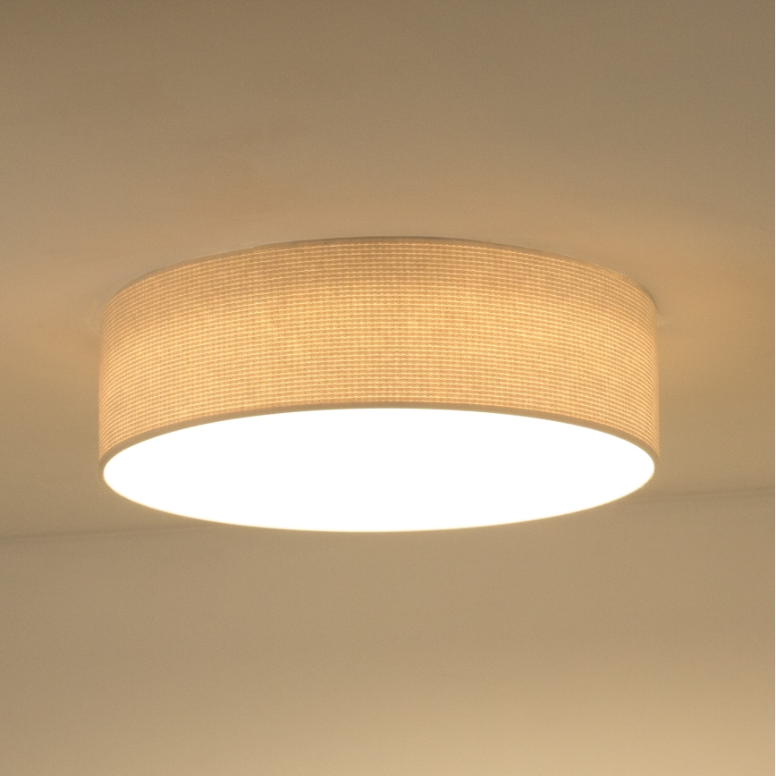 Duolla - LED Plafondlamp CORTINA LED/26W/230V diameter 45 cm 4000K crème