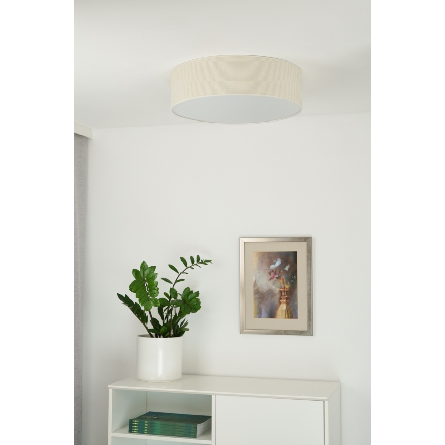 Duolla - LED Plafondlamp CORTINA LED/26W/230V diameter 45 cm 4000K crème