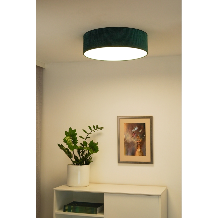 Duolla - LED Plafondlamp CORTINA LED/26W/230V diameter 45 cm 4000K groen