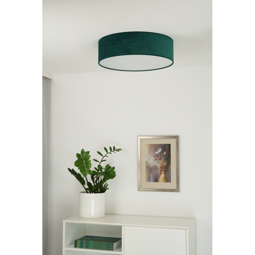 Duolla - LED Plafondlamp CORTINA LED/26W/230V diameter 45 cm 4000K groen