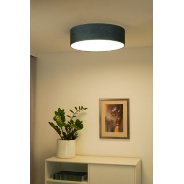 Duolla - LED Plafondlamp CORTINA LED/26W/230V diameter 45 cm 4000K turquoise