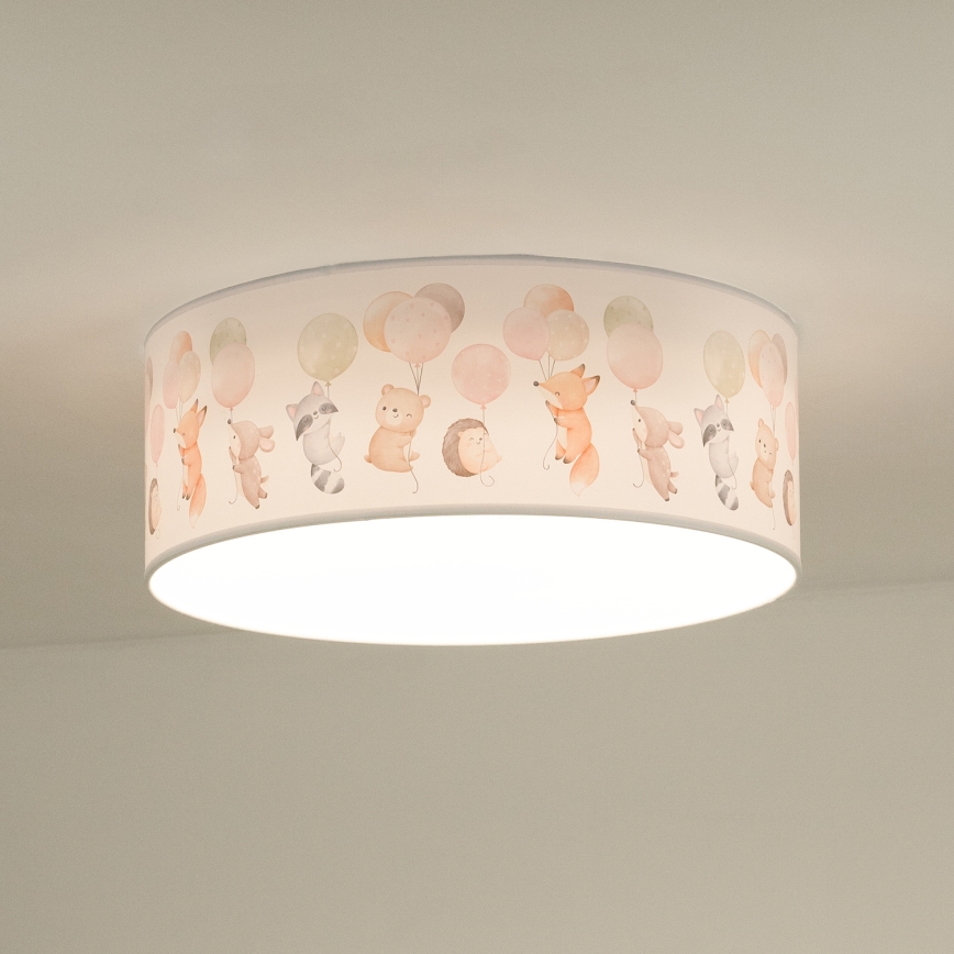 Duolla - LED Plafondlamp kinderkamer CORTINA LED/26W/230V diameter 40 cm 4000K