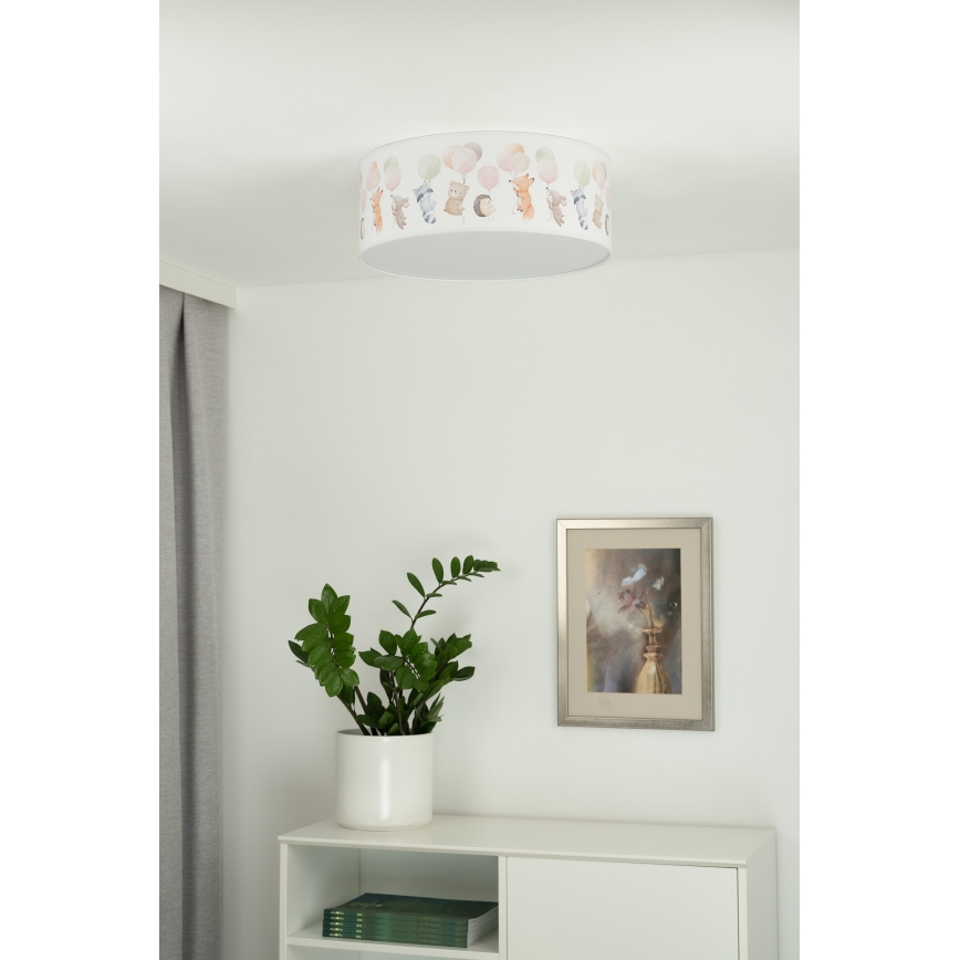 Duolla - LED Plafondlamp kinderkamer CORTINA LED/26W/230V diameter 40 cm 4000K