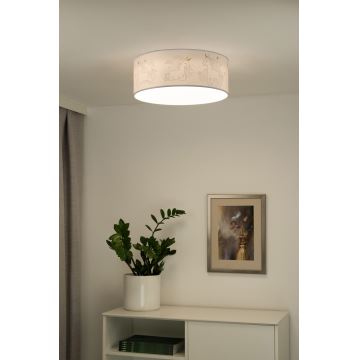 Duolla - LED Plafondlamp kinderkamer CORTINA LED/26W/230V diameter 40 cm 4000K