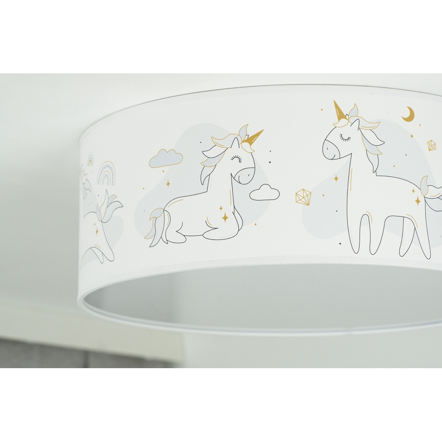 Duolla - LED Plafondlamp kinderkamer CORTINA LED/26W/230V diameter 40 cm 4000K