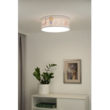 Duolla - LED Plafondlamp kinderkamer CORTINA LED/26W/230V diameter 40 cm 4000K