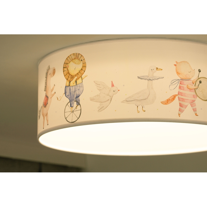 Duolla - LED Plafondlamp kinderkamer CORTINA LED/26W/230V diameter 40 cm 4000K