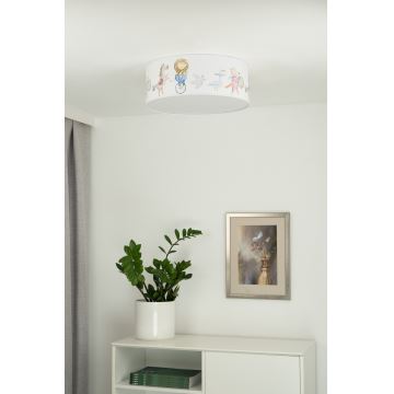 Duolla - LED Plafondlamp kinderkamer CORTINA LED/26W/230V diameter 40 cm 4000K