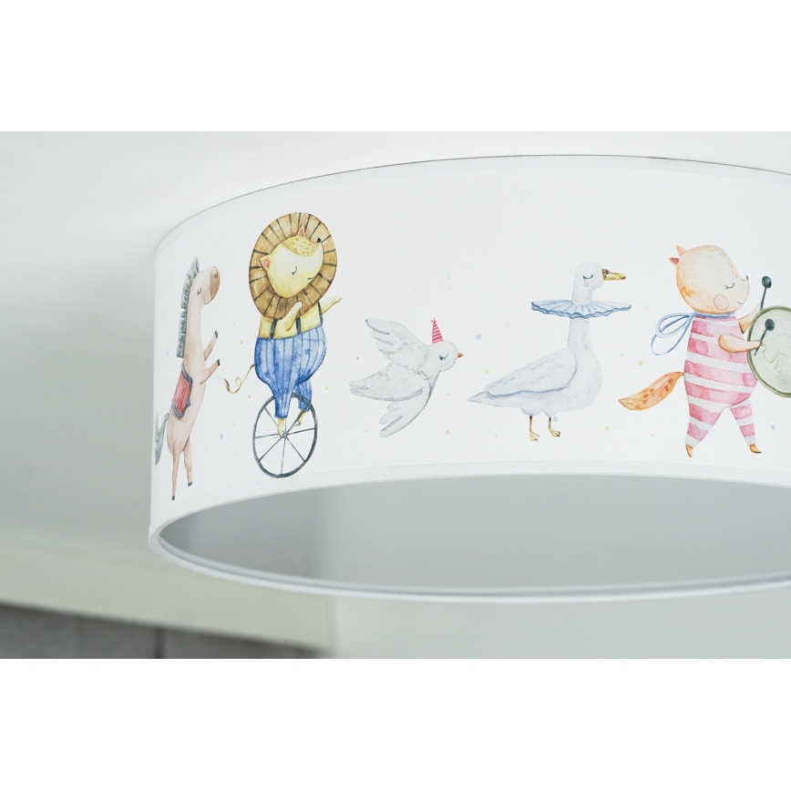 Duolla - LED Plafondlamp kinderkamer CORTINA LED/26W/230V diameter 40 cm 4000K