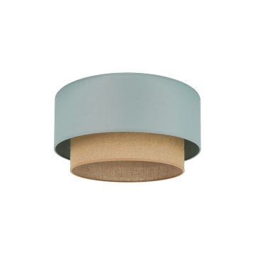 Duolla - Plafondlamp BOHO 1xE27/15W/230V diameter 45 cm groen/bruin