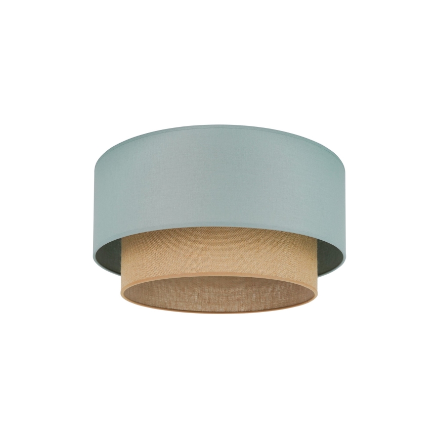 Duolla - Plafondlamp BOHO 1xE27/15W/230V diameter 45 cm groen/bruin