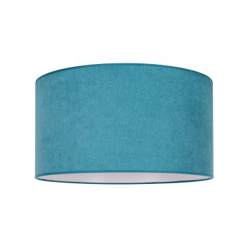 Duolla - Plafondlamp BRISTOL 1xE27/15W/230V Ø 45 cm turquoise/wit