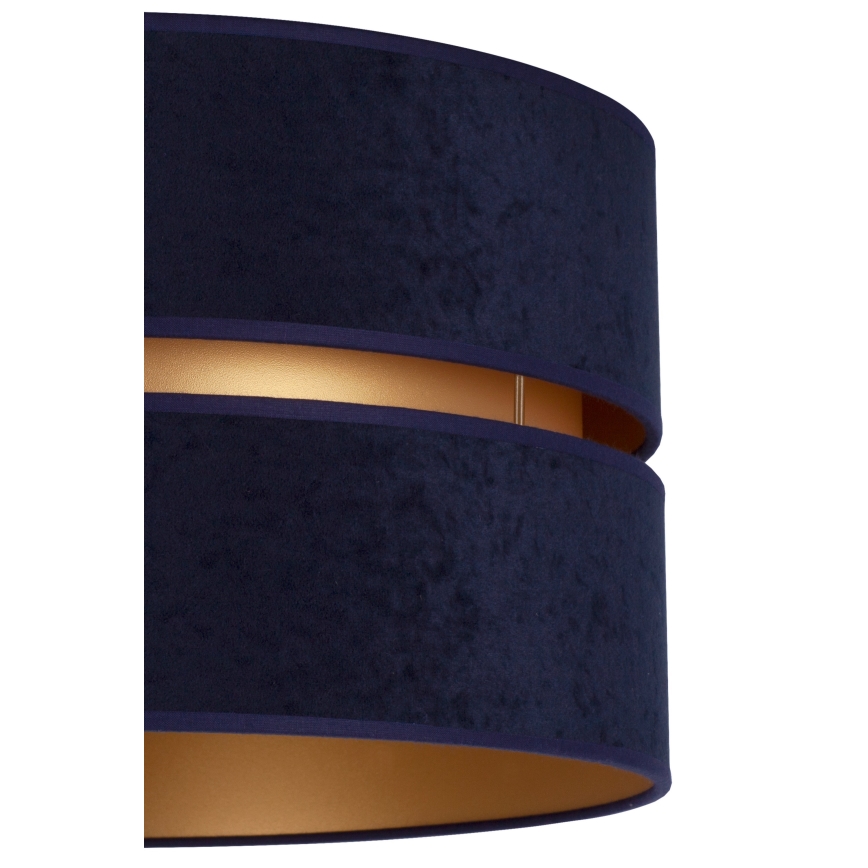 Duolla - Plafondlamp DUO 1xE27/15W/230V blauw/goud