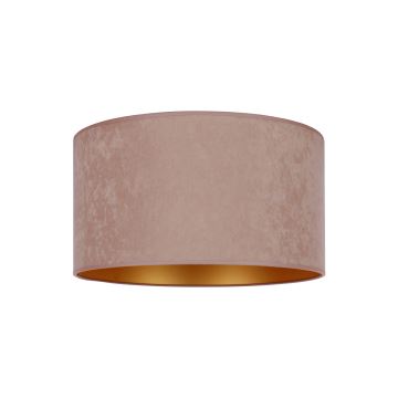Duolla - Plafondlamp ROLLER 1xE27/15W/230V diameter 40 cm beige/gouden