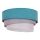 Duolla - Plafondlamp TRIO 1xE27/15W/230V diameter 45 cm turquoise/grijs/wit