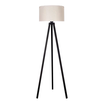 Duolla - Staande lamp 1xE27/60W/230V romig/zwart