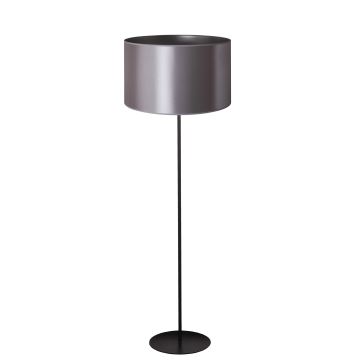 Duolla - Staande lamp CANNES 1xE27/15W/230V 45 cm zilver/zwart