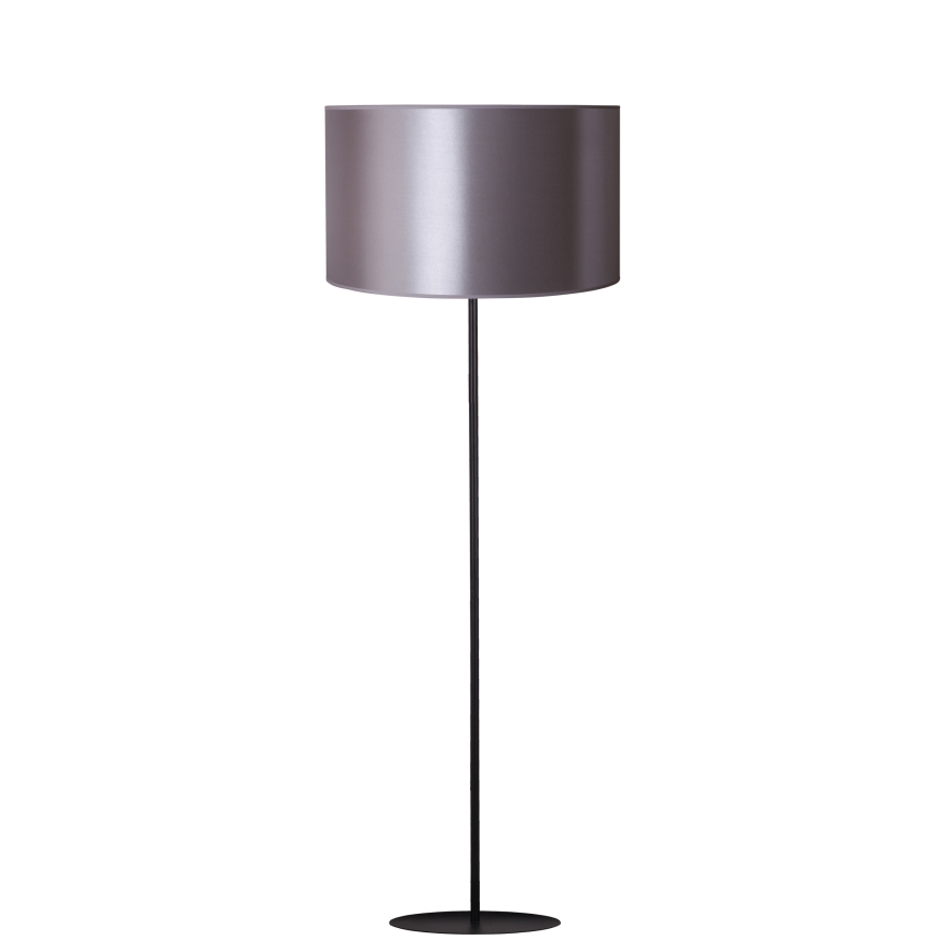 Duolla - Staande lamp CANNES 1xE27/15W/230V 45 cm zilver/zwart