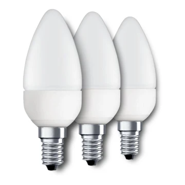 Eglo 10697 - SET 3x LED Lamp E14/4W/230V 320lm kaars