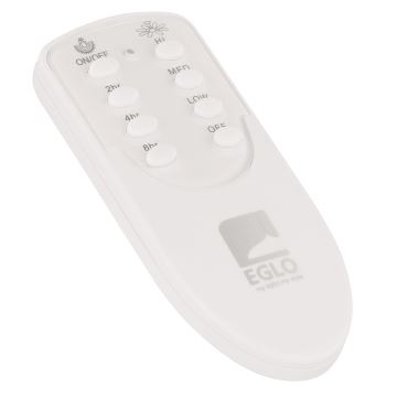 Eglo - Dimbare LED Plafond Ventilator LED/20W/230V + afstandsbediening wit